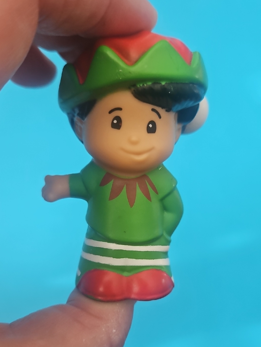 Fisher-Price Little People Christmas elf Figure